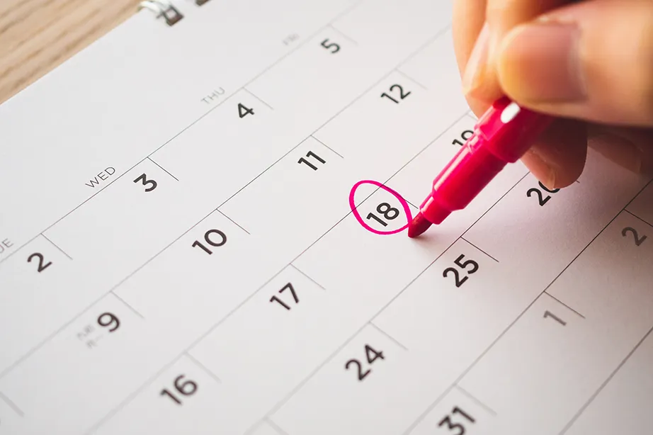 Calendrier illustrant Marron'IA
